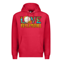 Cardinal love volleyball Premium Hoodie - HRA Design Shop