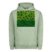 Pigment Oil Green St. patrick's Day shamrock leopard  tumbler Urban Hoodie - Neo Western