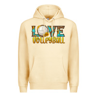 Pina Colada love volleyball Premium Hoodie - HRA Design Shop