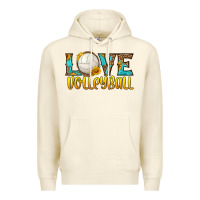 Sandshell love volleyball Premium Hoodie - HRA Design Shop