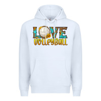 White love volleyball Premium Hoodie - HRA Design Shop