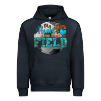 Navy my heart is on that field soccer Urban Hoodie - HRA Design Shop