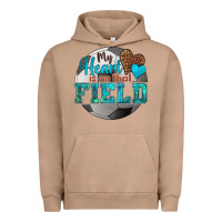 Pigment Burro my heart is on that field soccer Urban Hoodie - HRA Design Shop