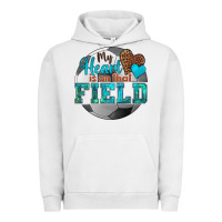 Pigment Lunar Rock my heart is on that field soccer Urban Hoodie - HRA Design Shop