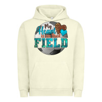 Pigment Pistachio my heart is on that field soccer Urban Hoodie - HRA Design Shop