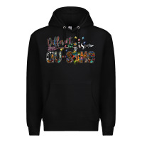 Black different is au some png Premium Hoodie - SublimationCraftShop