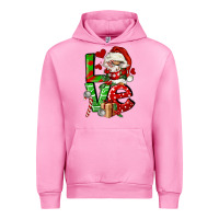 Fuchsia Pink love gnomes Urban Hoodie - FaDigitalArtStudio