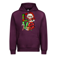 Mauve Wine love gnomes Urban Hoodie - FaDigitalArtStudio