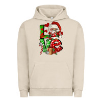 Pigment French Oak love gnomes Urban Hoodie - FaDigitalArtStudio