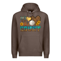 Coffee my heart is on that court Premium Hoodie - HRA Design Shop