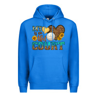 True Royal my heart is on that court Premium Hoodie - HRA Design Shop