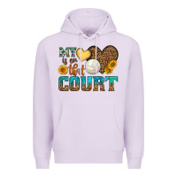 Lilac my heart is on that court Premium Hoodie - HRA Design Shop