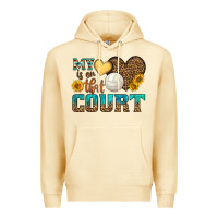 Pina Colada my heart is on that court Premium Hoodie - HRA Design Shop