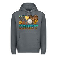 Rock my heart is on that court Premium Hoodie - HRA Design Shop