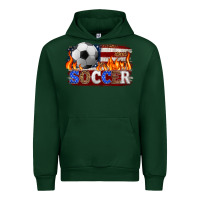 Forest Green western american flag soccer Urban Hoodie - HRA Design Shop