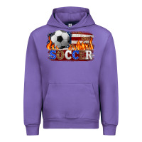 Tulip western american flag soccer Urban Hoodie - HRA Design Shop