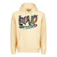 Pina Colada love autism Premium Hoodie - SublimationCraftShop