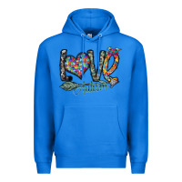 True Royal love autism Premium Hoodie - SublimationCraftShop