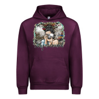 Mauve Wine stay focused Urban Hoodie - SublimationCraftShop