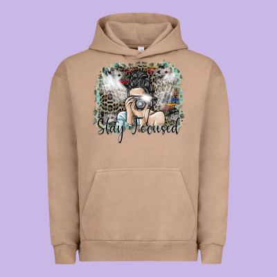 Stay Focused Urban Hoodie Designed By Sublimationcraftshop