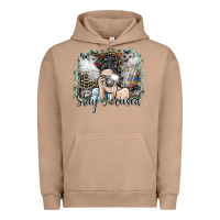 Pigment Burro stay focused Urban Hoodie - SublimationCraftShop