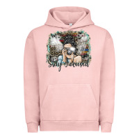 Pigment Salmon stay focused Urban Hoodie - SublimationCraftShop