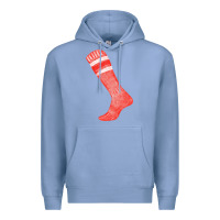 Colony Blue red sock fa element 2 Premium Hoodie - FaDigitalArtStudio