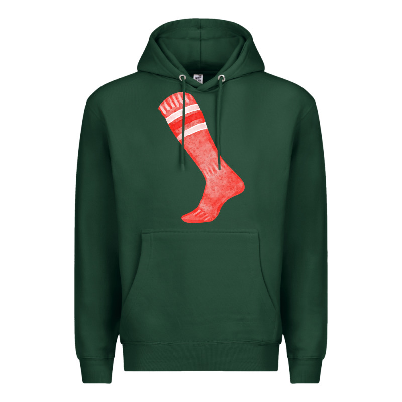 Red Sock Fa Element 2 Premium Hoodie by FaDigitalArtStudio | Teevron