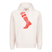 Pale Pink red sock fa element 2 Premium Hoodie - FaDigitalArtStudio