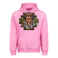 Fuchsia Pink stay wild Urban Hoodie - SublimationCraftShop