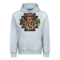 Heather Grey stay wild Urban Hoodie - SublimationCraftShop