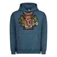 Pigment Midnight Navy stay wild Urban Hoodie - SublimationCraftShop