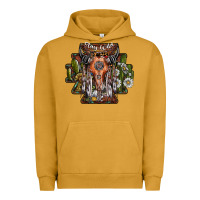 Pigment Peanut Butter stay wild Urban Hoodie - SublimationCraftShop