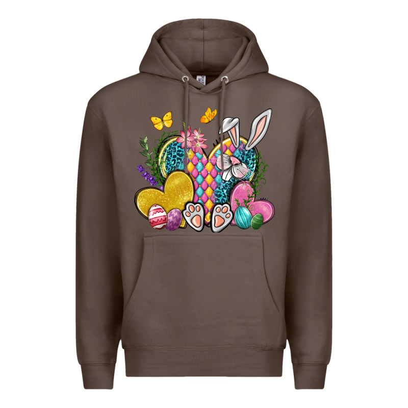 Easter Heart Easter Day Premium Hoodie by Neo Western | Teevron