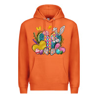 Carrot Easter Heart Easter Day Premium Hoodie - Neo Western