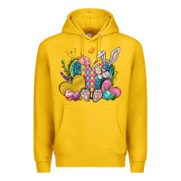 Lemon Easter Heart Easter Day Premium Hoodie - Neo Western