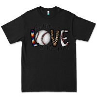 Black for the love of the game baseball Premium Tee - CowhideDigitalArt