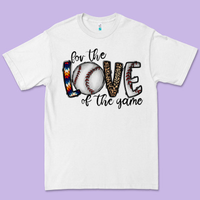 For The Love Of The Game Baseball Premium Tee Designed By Cowhidedigitalart