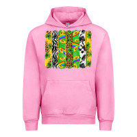 Fuchsia Pink St. Patrick's Day brushstrokes Urban Hoodie - Neo Western