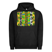 Pigment Black St. Patrick's Day brushstrokes Urban Hoodie - Neo Western