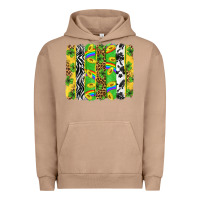 Pigment Burro St. Patrick's Day brushstrokes Urban Hoodie - Neo Western