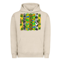 Pigment French Oak St. Patrick's Day brushstrokes Urban Hoodie - Neo Western