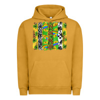 Pigment Peanut Butter St. Patrick's Day brushstrokes Urban Hoodie - Neo Western