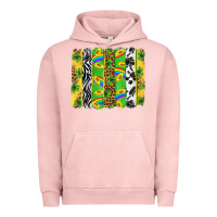 Pigment Salmon St. Patrick's Day brushstrokes Urban Hoodie - Neo Western