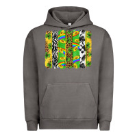 Pigment Tornado St. Patrick's Day brushstrokes Urban Hoodie - Neo Western