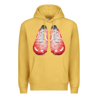 Antique Gold red cleats fa element 3 Premium Hoodie - FaDigitalArtStudio