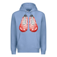 Colony Blue red cleats fa element 3 Premium Hoodie - FaDigitalArtStudio