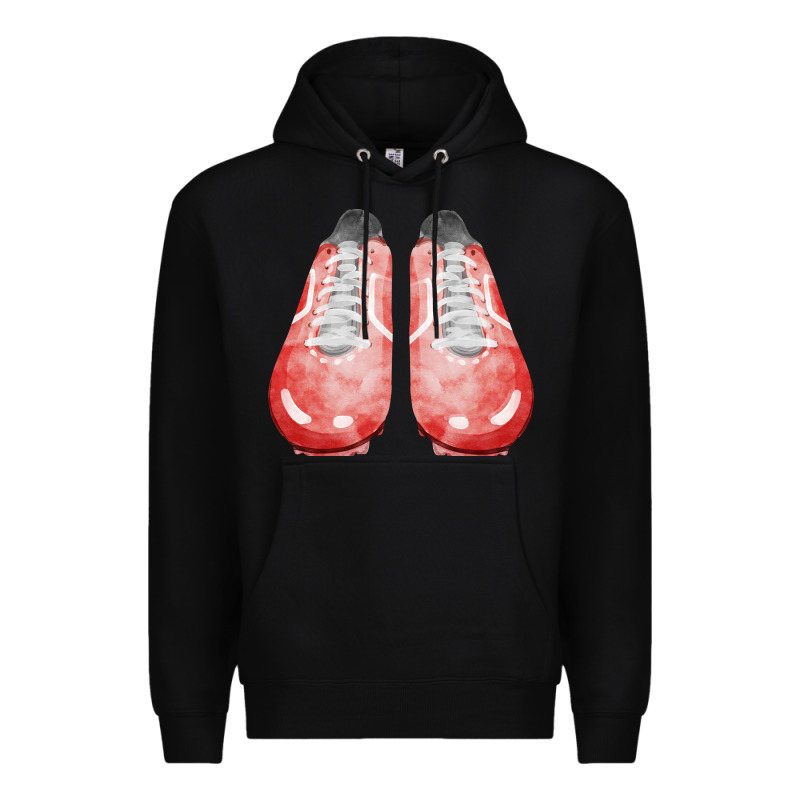 Red Cleats Fa Element 3 Premium Hoodie by FaDigitalArtStudio | Teevron