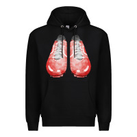 Black red cleats fa element 3 Premium Hoodie - FaDigitalArtStudio