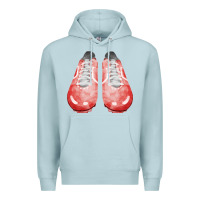 Blue Mist red cleats fa element 3 Premium Hoodie - FaDigitalArtStudio